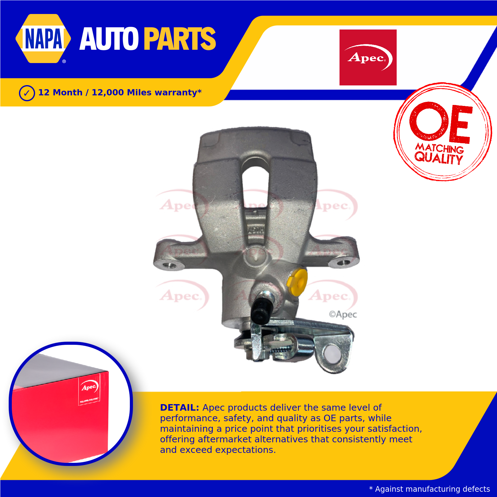 Apec Brake Caliper LCA379N [PM2058933]