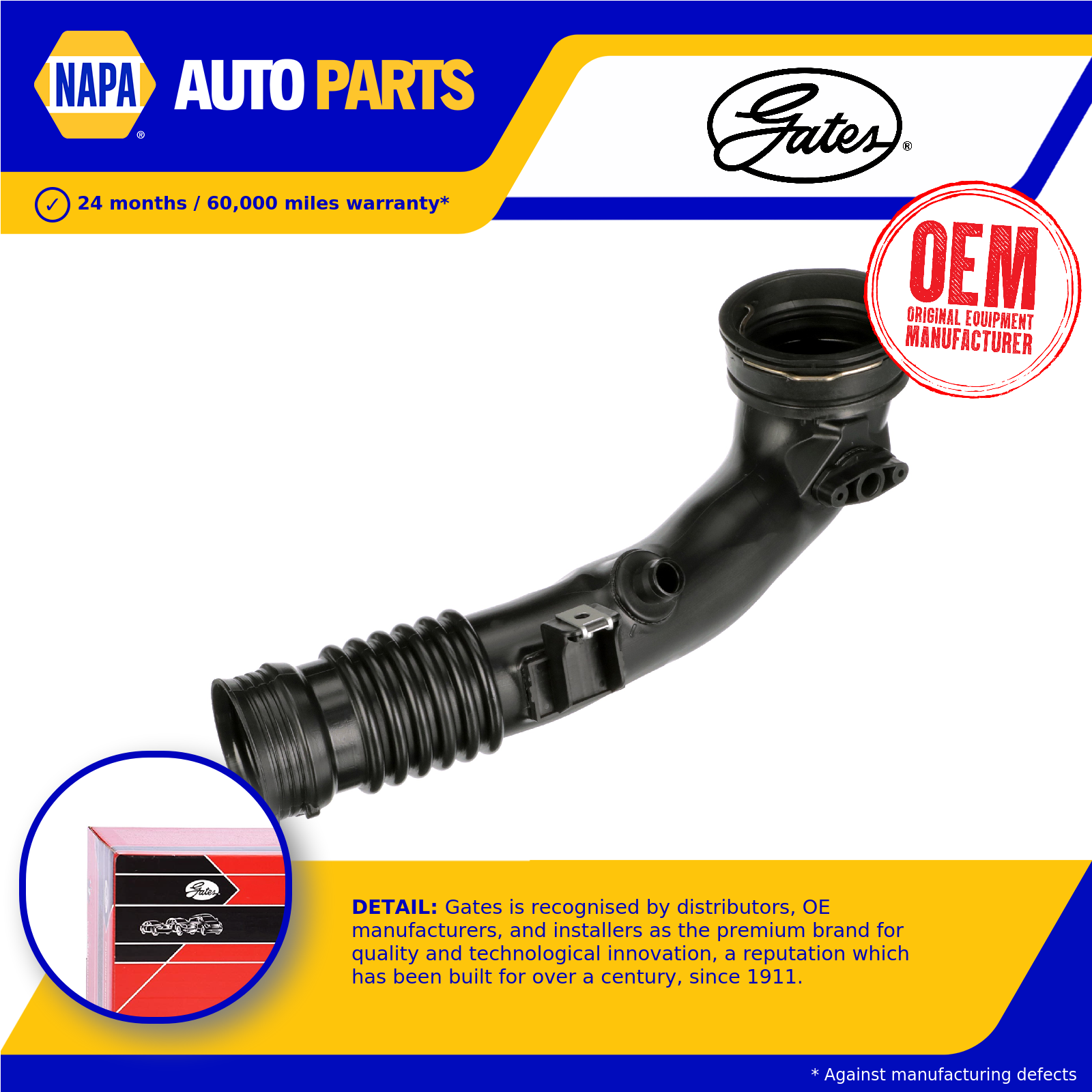 Gates Turbo Hose 09-1399 [PM1945334]