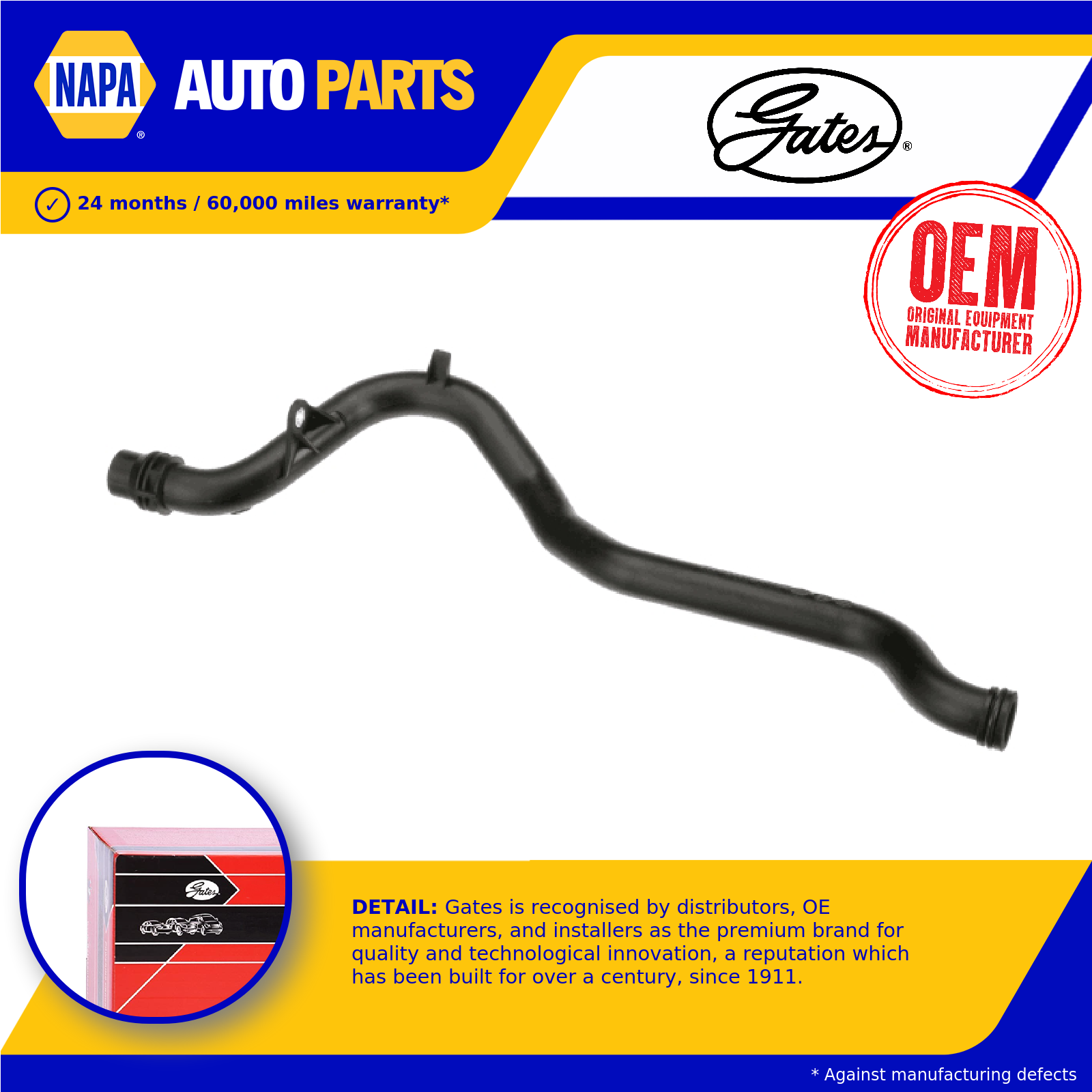 Gates Coolant Flange / Pipe 02-2832 [PM1917748]