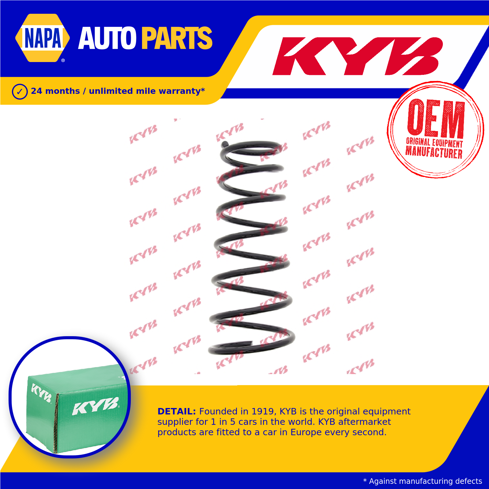 KYB Coil Spring Rear RI5469 [PM687295]