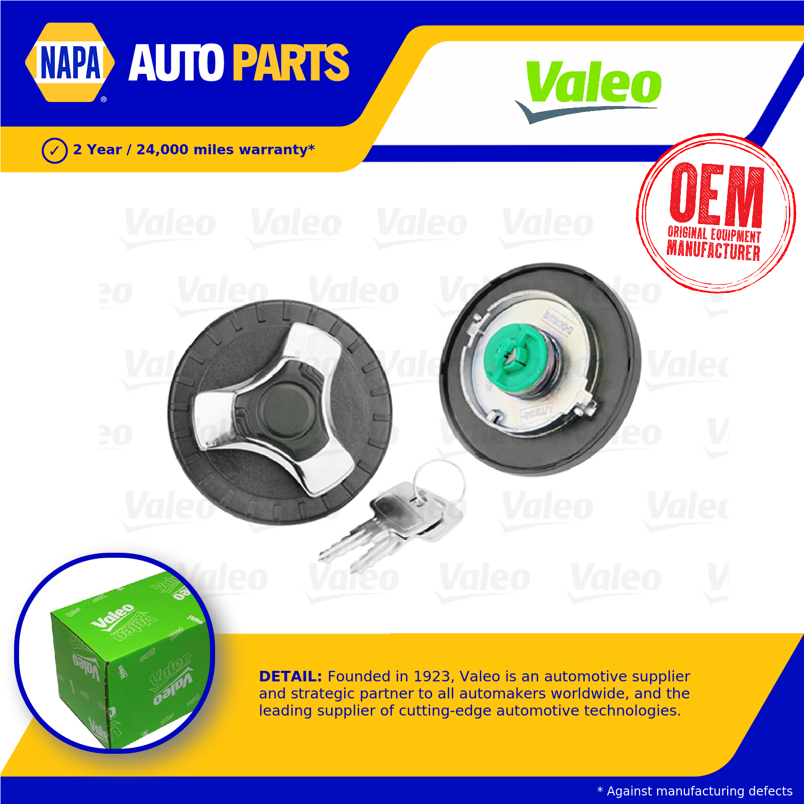 Valeo Fuel Filler Cap 247704 [PM463069]