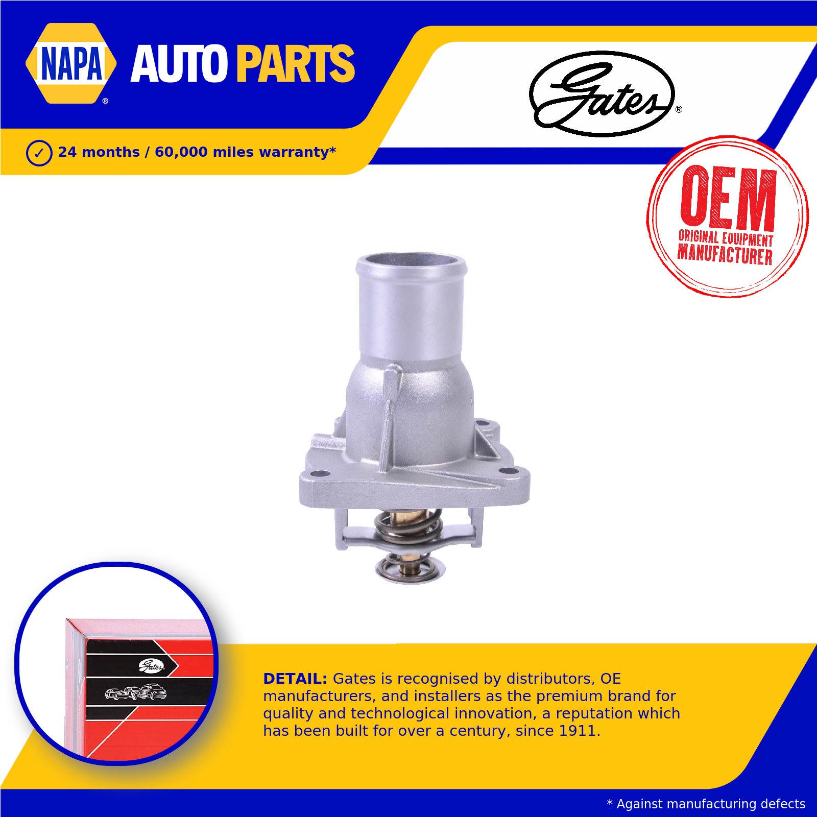 Gates Coolant Thermostat TH41992G1 [PM152719]