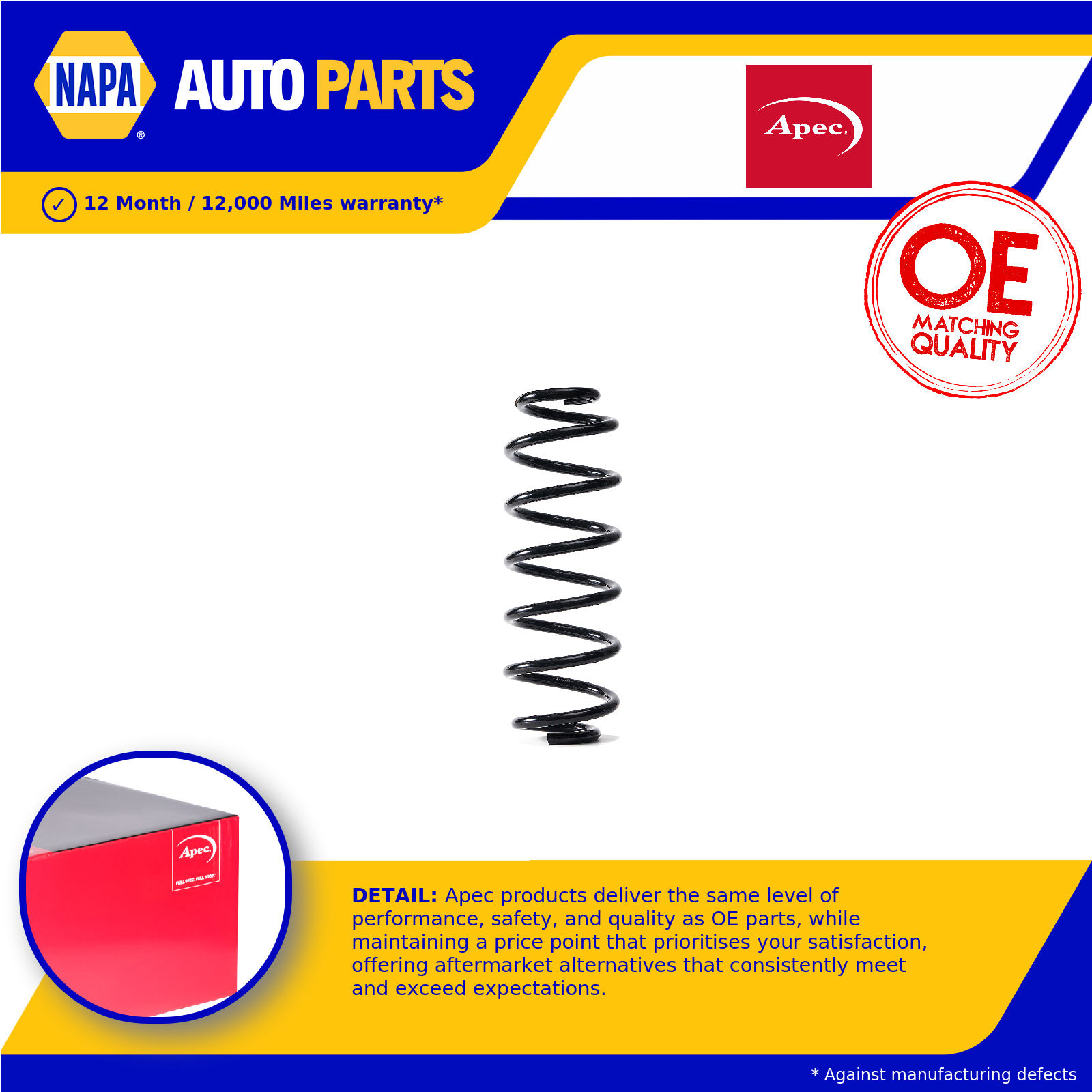 Apec Coil Spring Rear ACS1738 [PM2001306]