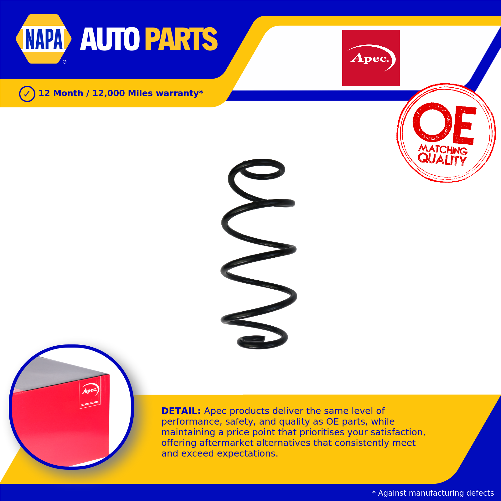 Apec Coil Spring Rear ACS1852 [PM2001420]