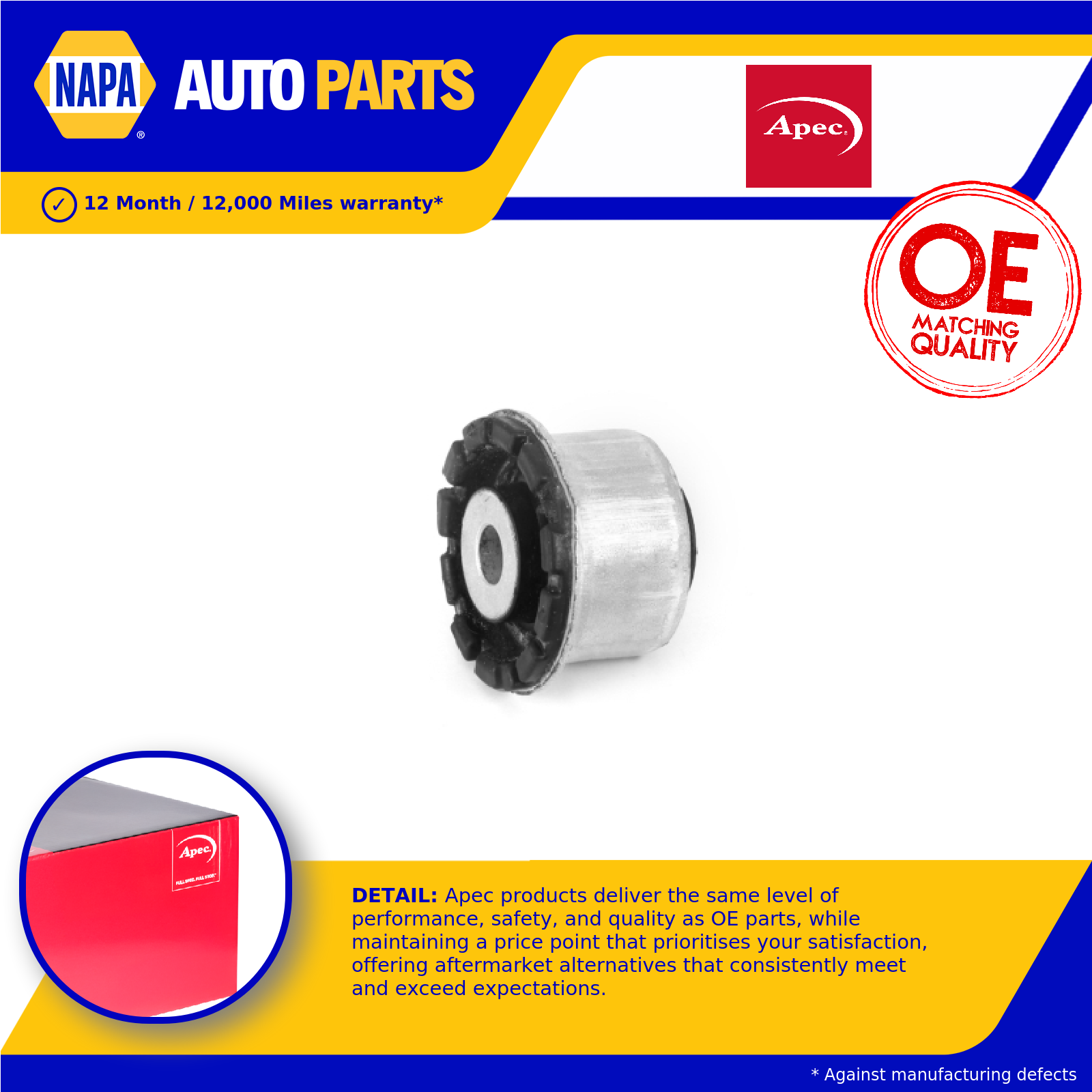 Apec Wishbone / Control / Trailing Arm Bush AST8259 [PM2040390]