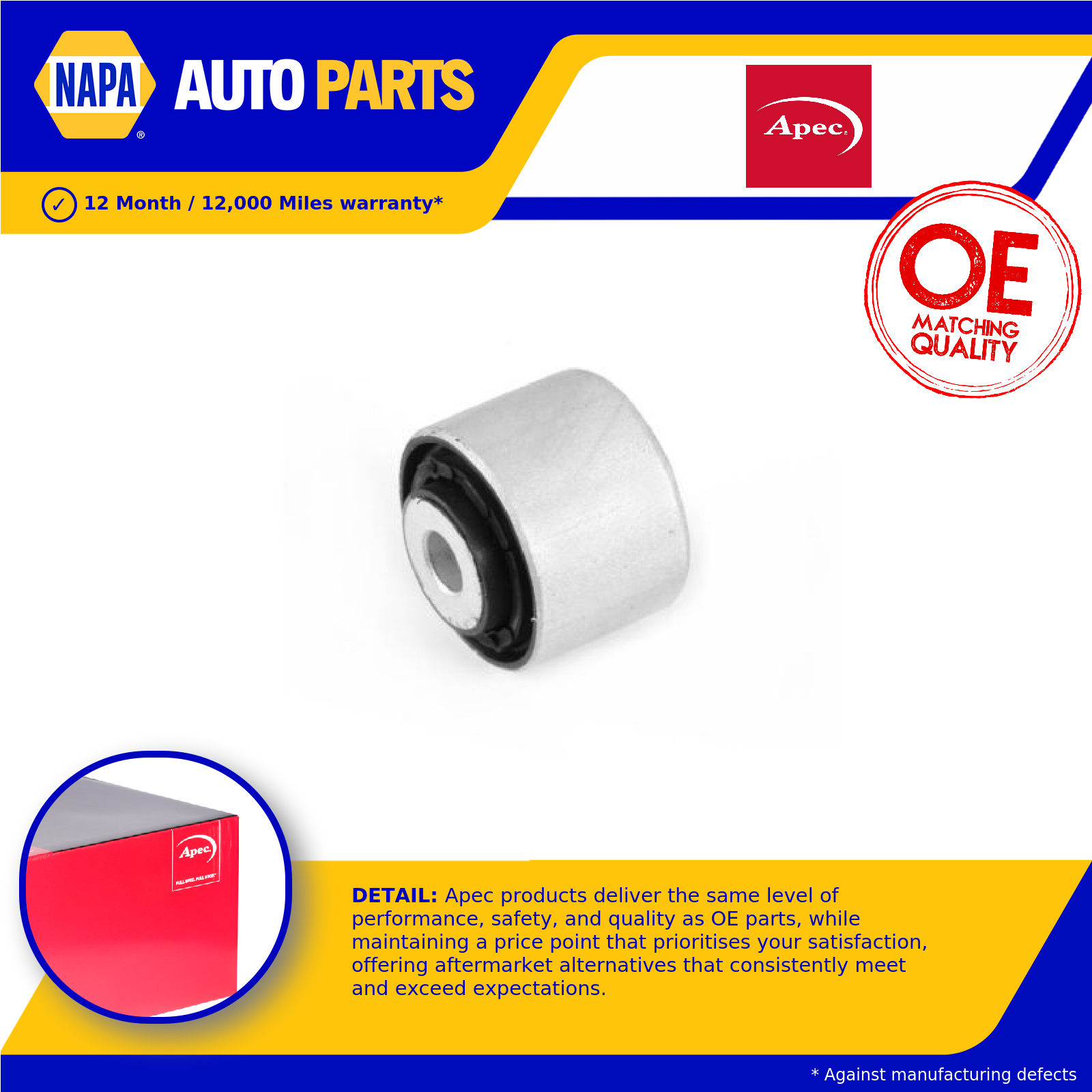 Apec Wishbone / Control / Trailing Arm Bush AST8406 [PM2131467]