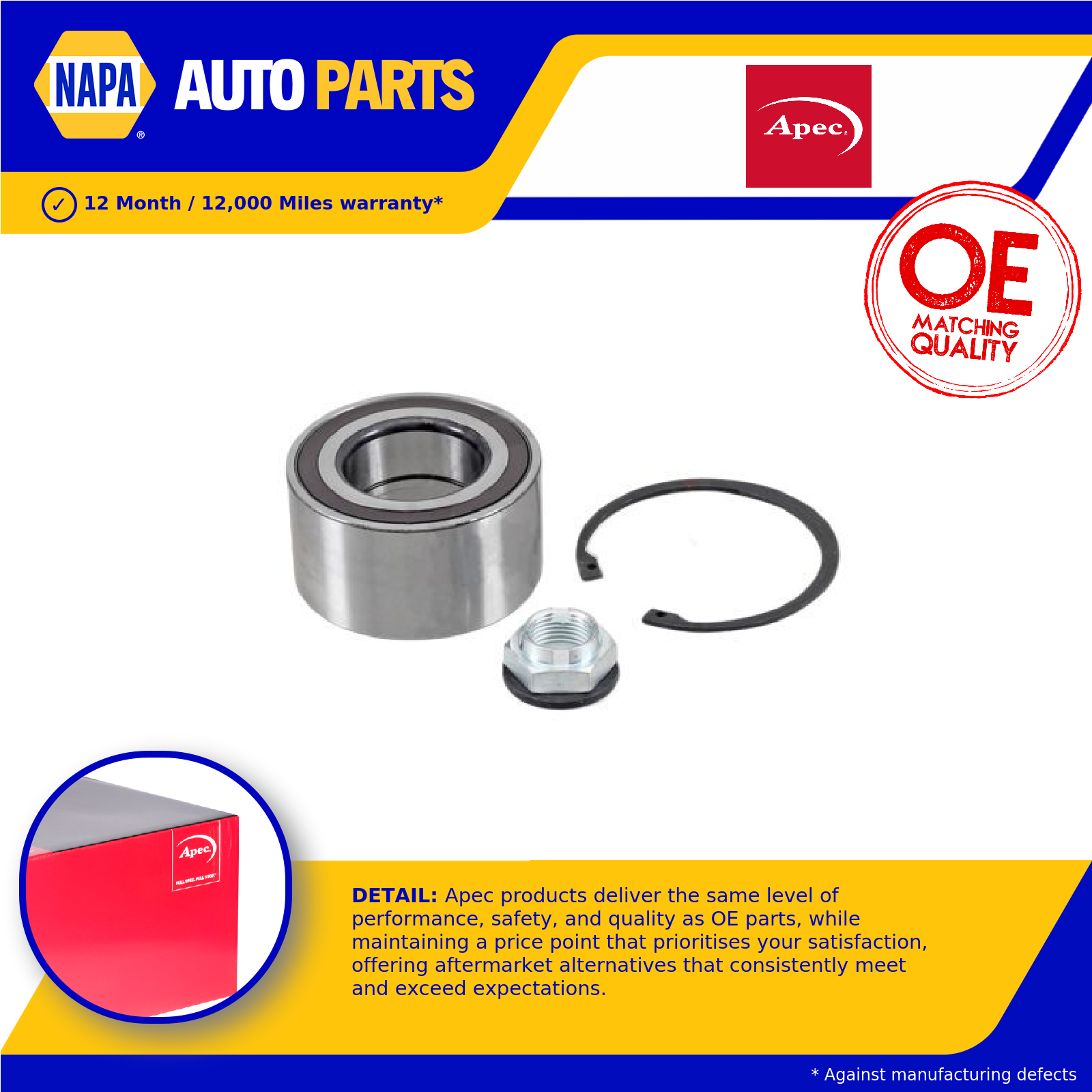 Apec Wheel Bearing Kit AWB1755 [PM2131624]