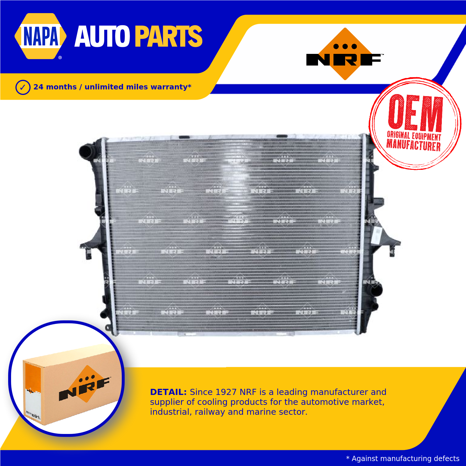 NRF Radiator 53798 [PM386743]