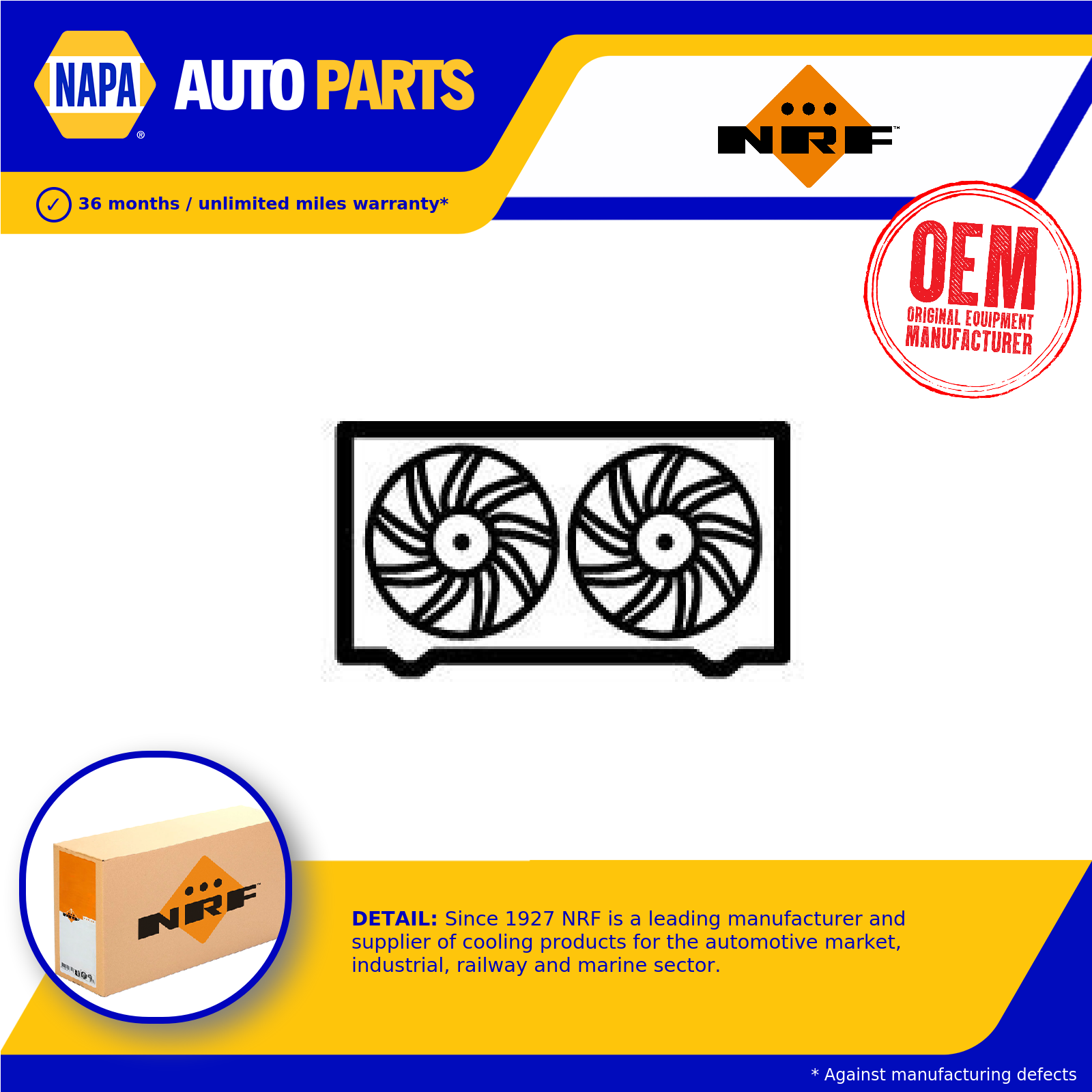 NRF Radiator Fan 47353 [PM1543844]