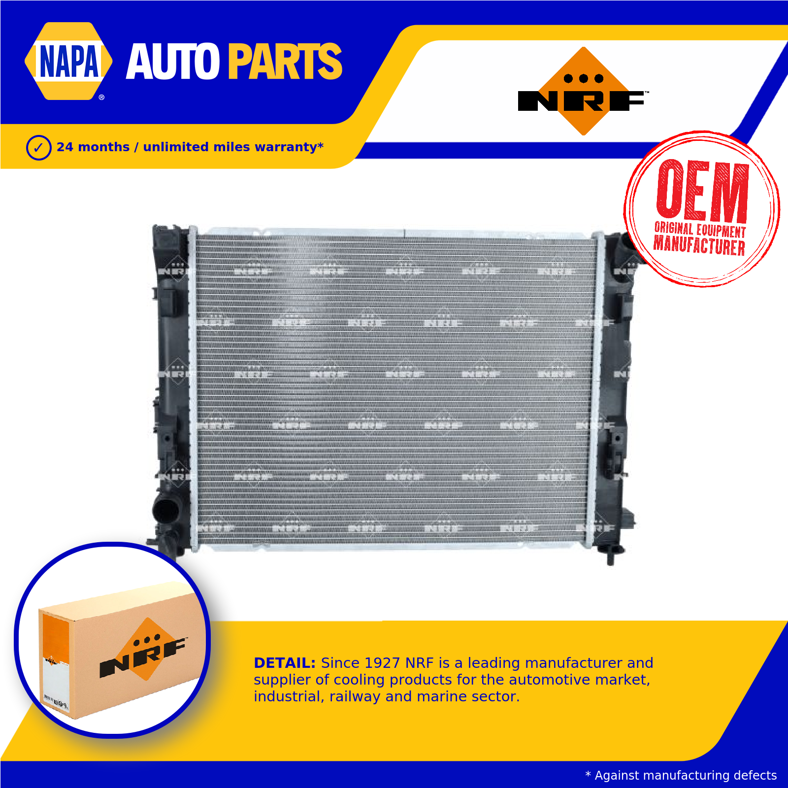 NRF Radiator 550070 [PM1936286]