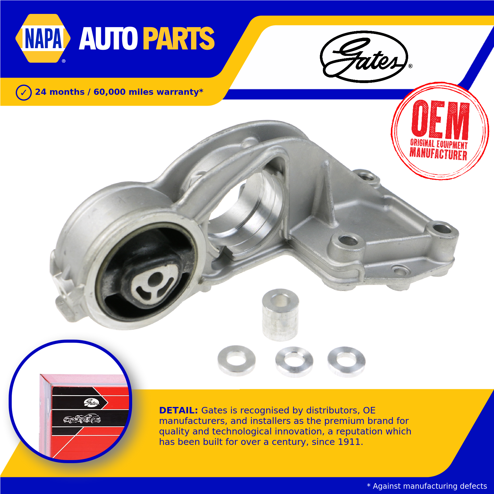 Gates Engine Mount Rear ETM1239 [PM2540333]