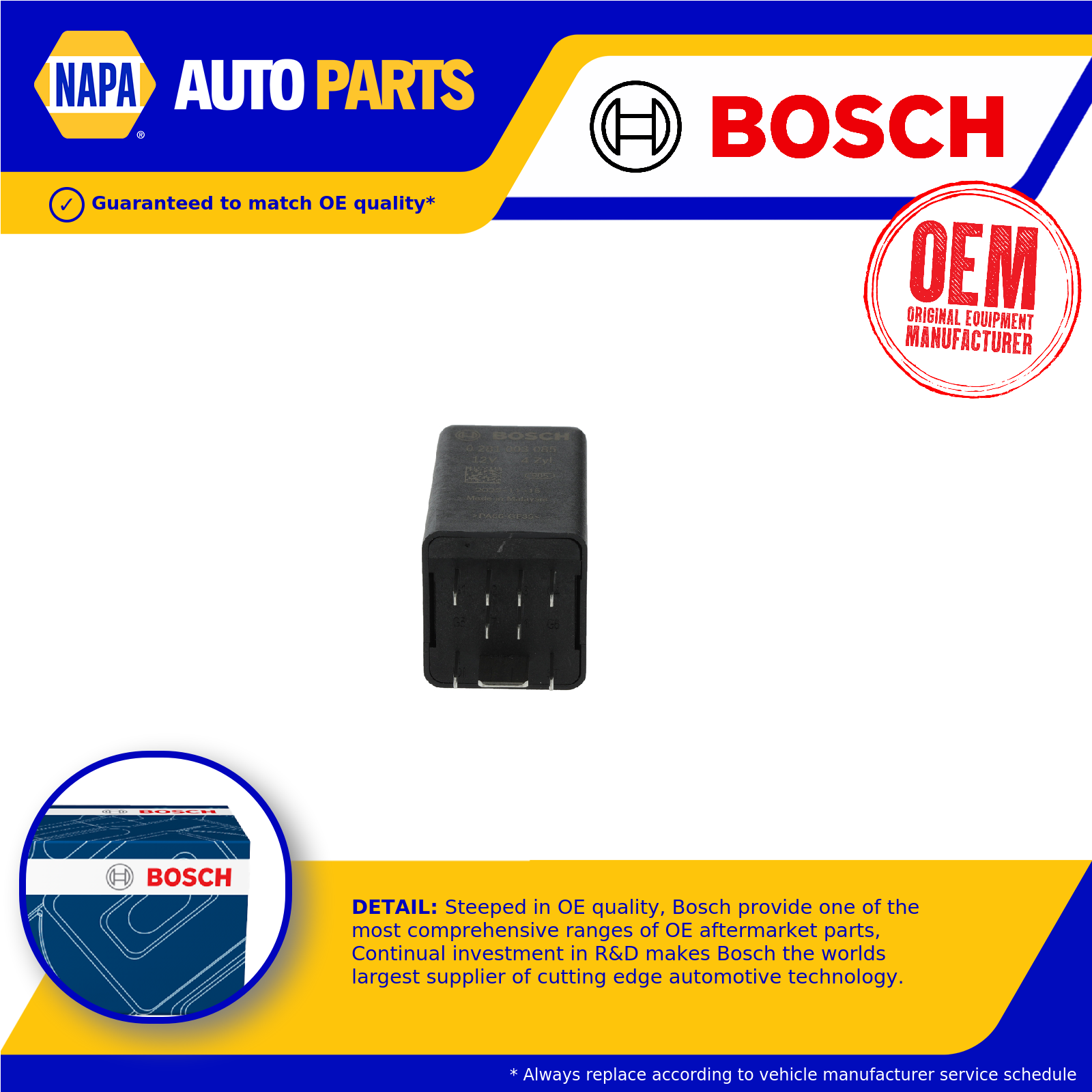 Bosch Glow Plug Control Unit 0281003085 [PM541341]