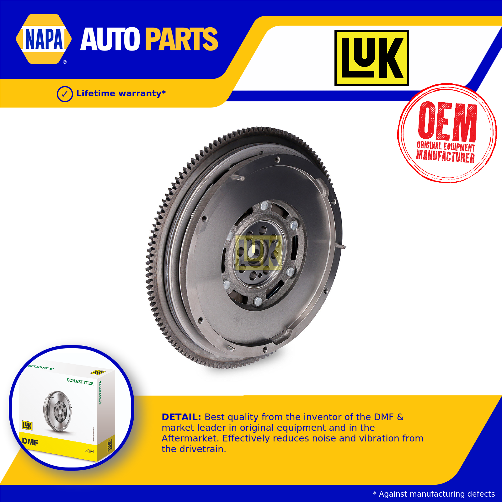 LuK Dual Mass Flywheel DMF 415046810 [PM173588]