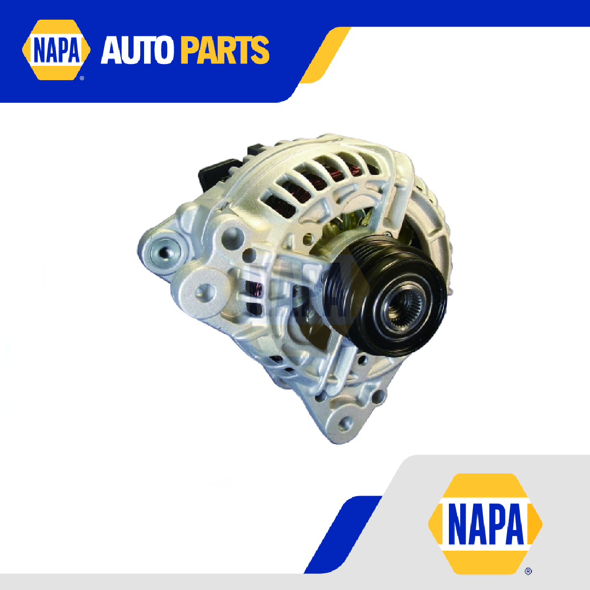 Alternator fits AUDI A6 C5 1.9D 98 to 01 NAPA 028903018KX 028903029A 028903029EX - Picture 1 of 7