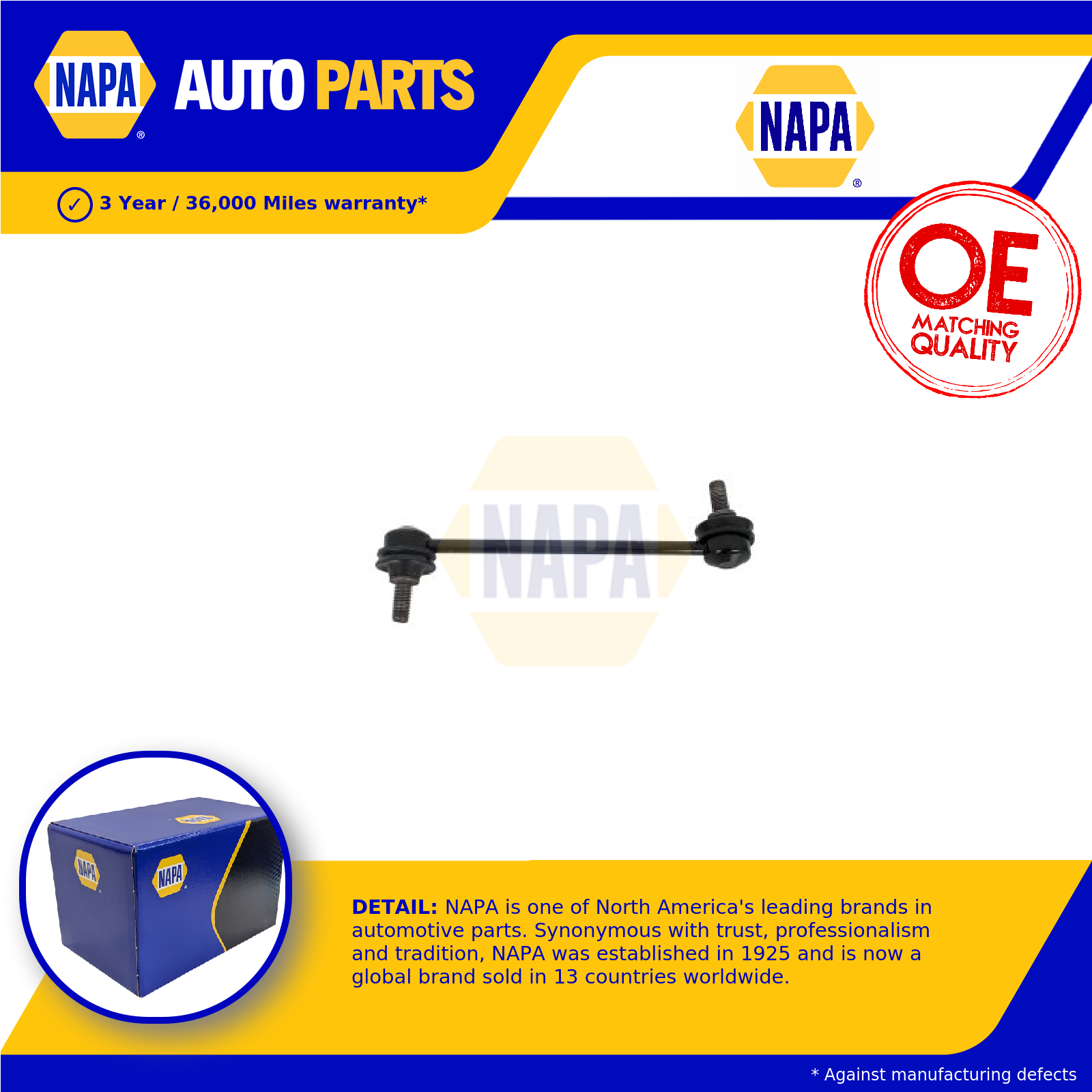 NAPA Anti Roll Bar Link Front Left NST4327 [PM1851012]