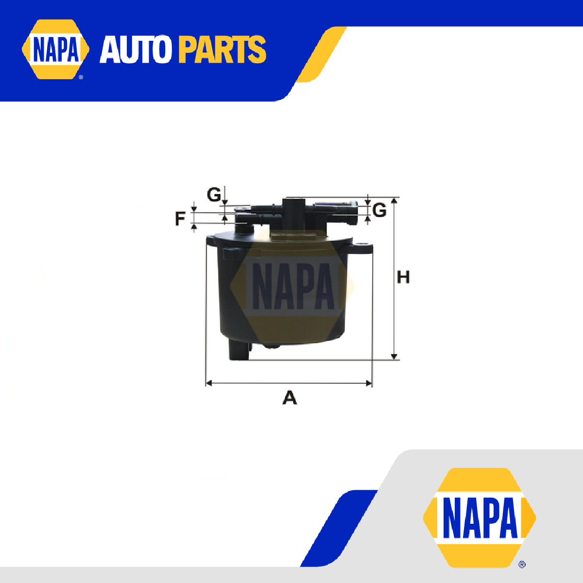 NAPA Fuel Filter NFF2132 [PM1874760]
