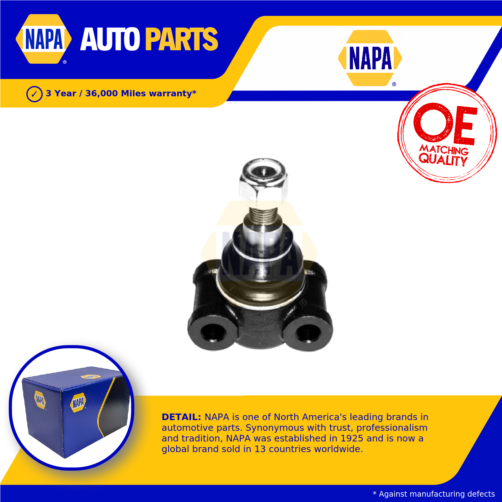 NAPA Ball Joint Front NST0259 [PM2005274]