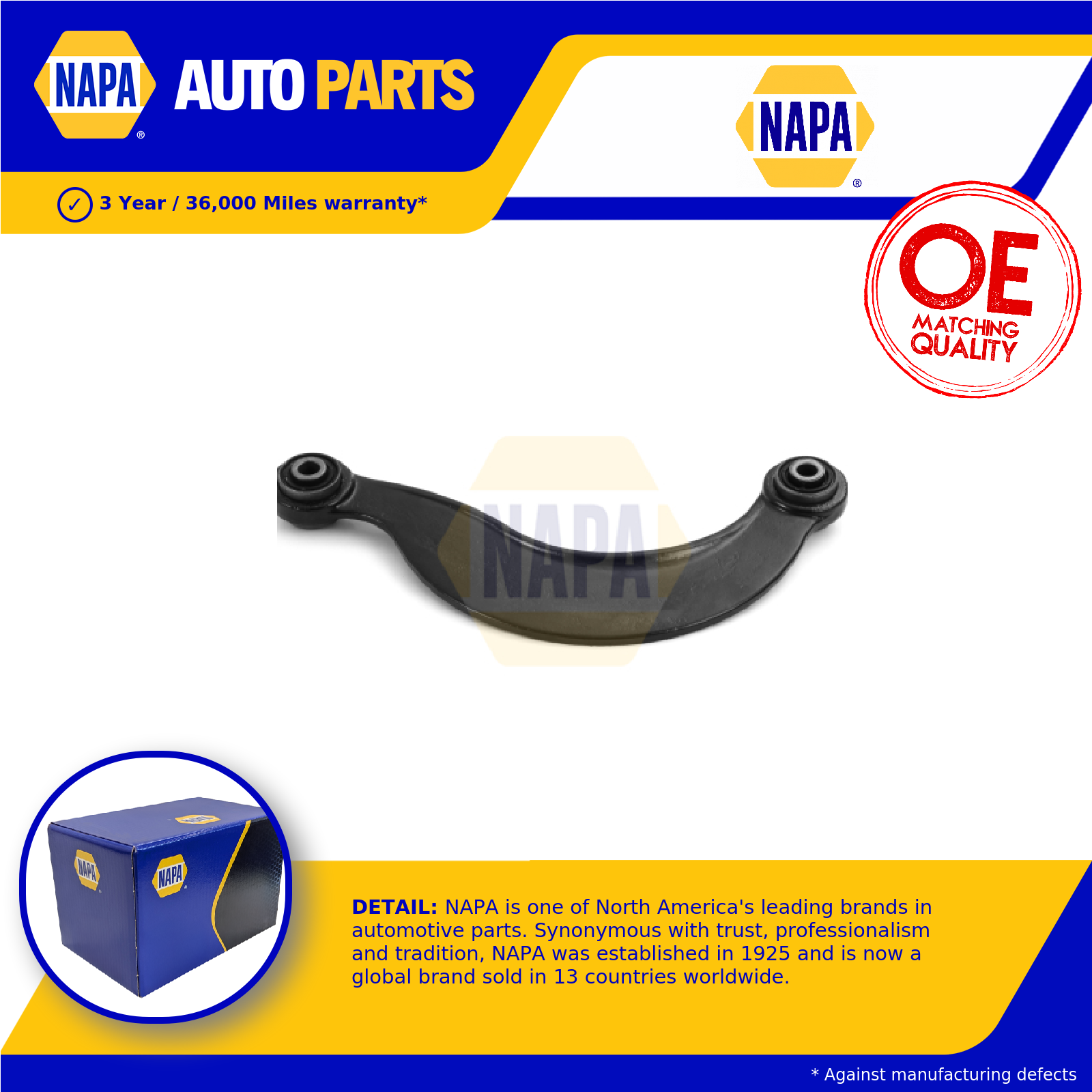 NAPA Wishbone / Suspension Arm Rear NST2697 [PM2005331]
