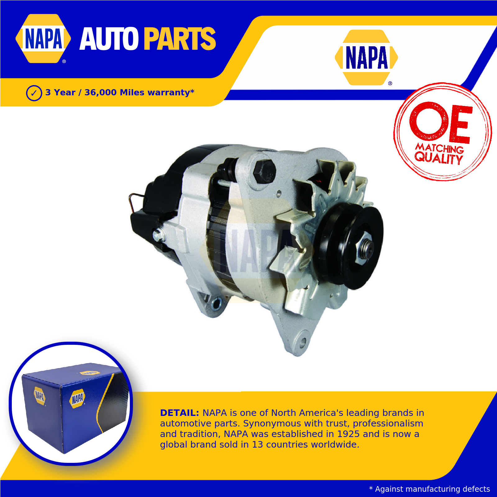 NAPA Alternator NAL2001 [PM2132896]