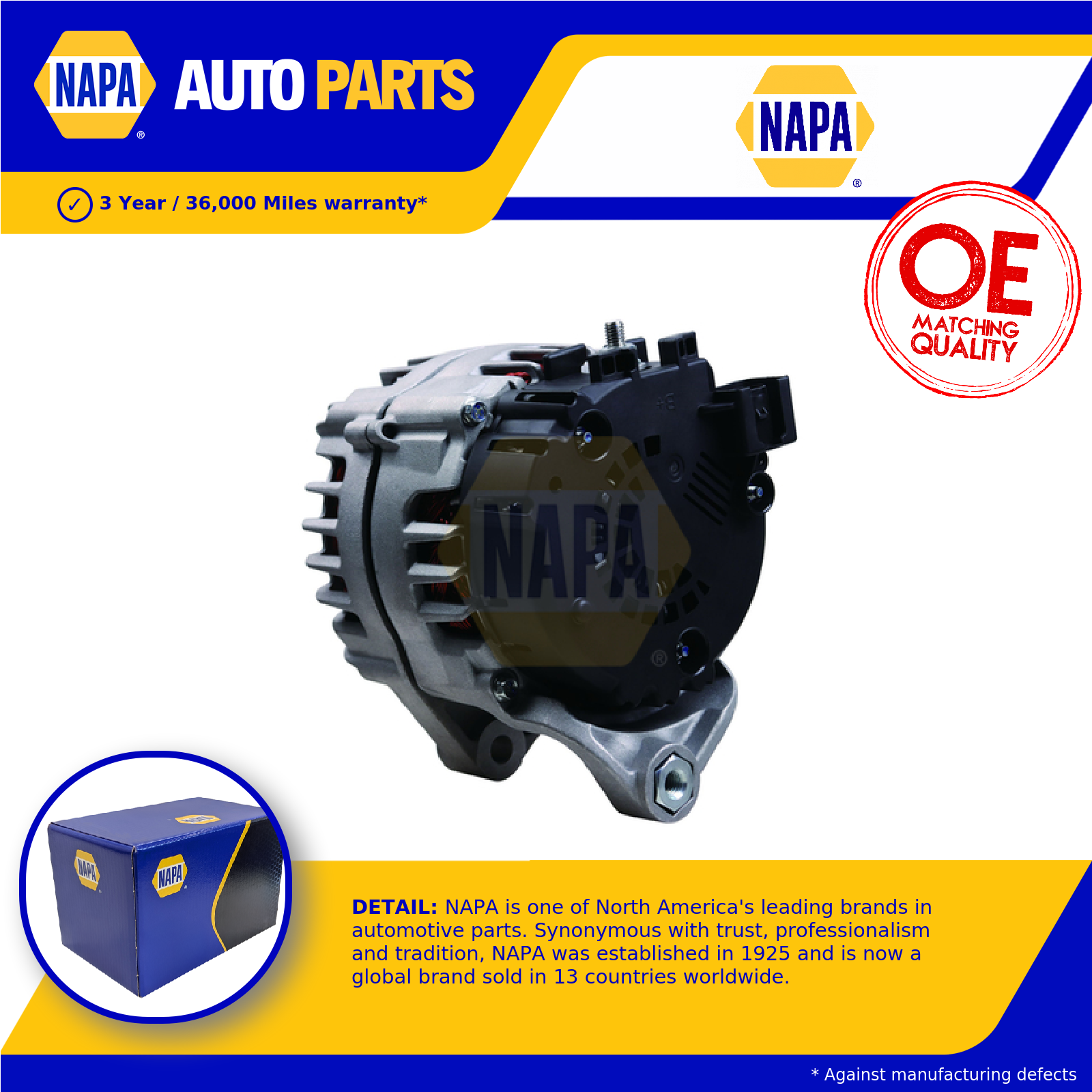 NAPA Alternator NAL2049 [PM2132939]