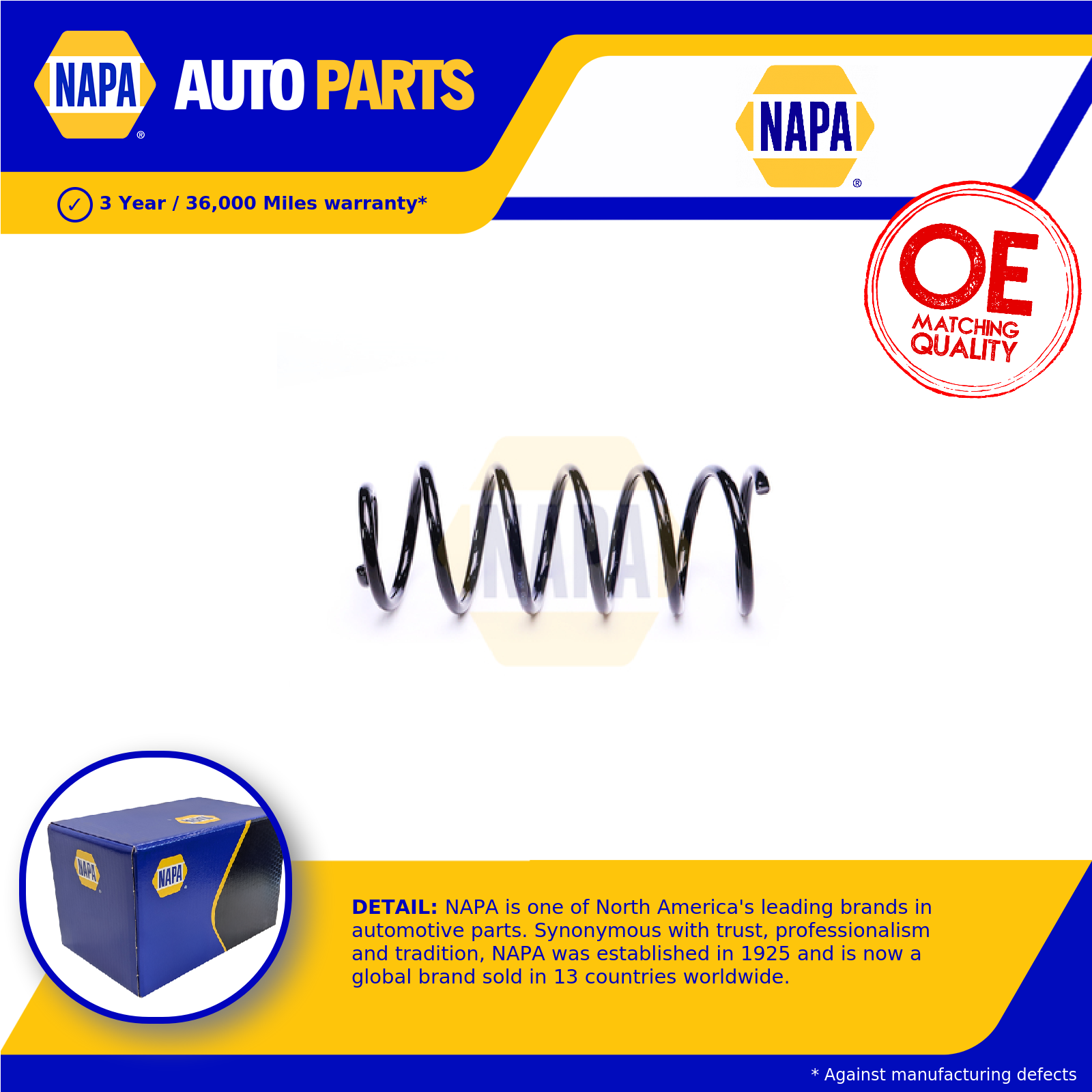 NAPA Coil Spring Rear NCS2253 [PM2426144]