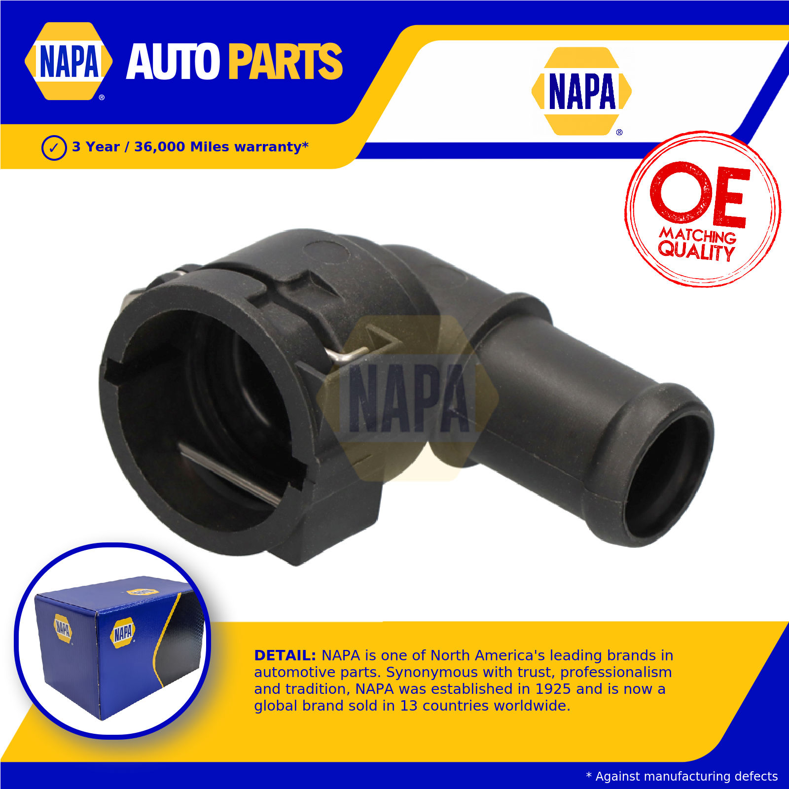 NAPA Coolant Flange / Pipe Front NTH1440 [PM2426766]