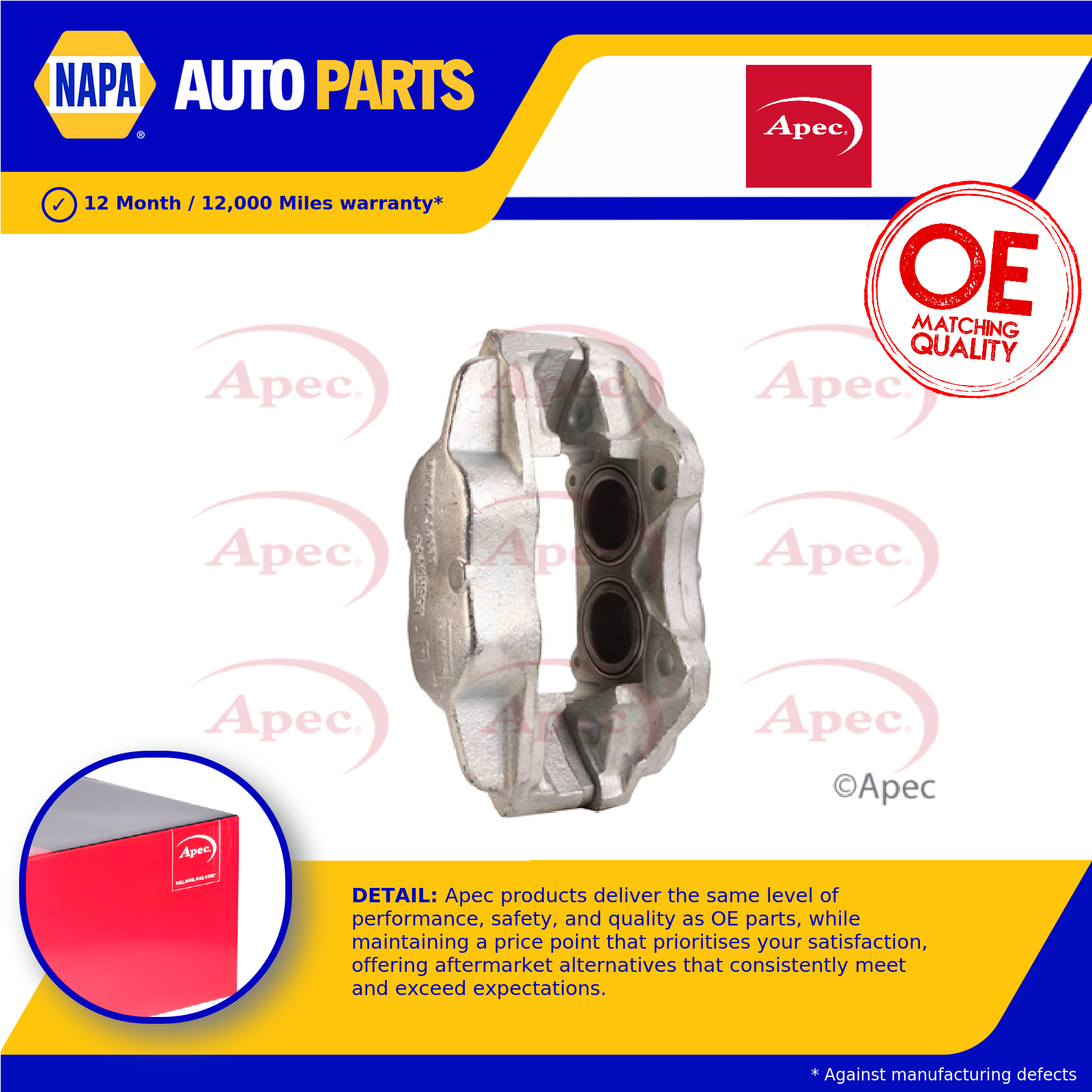 Apec Brake Caliper LCA419 [PM1805819]