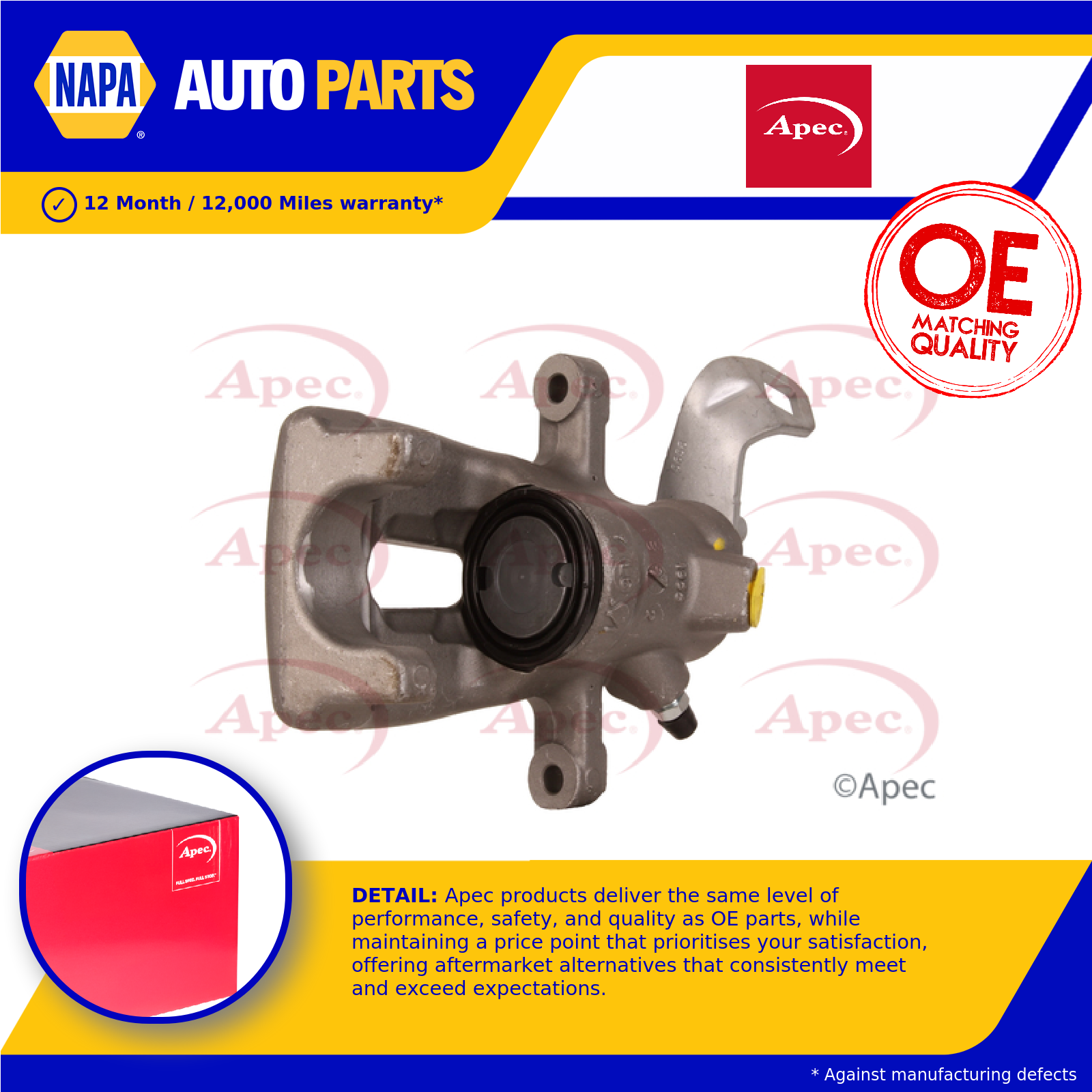 Apec Brake Caliper LCA560N [PM2068034]
