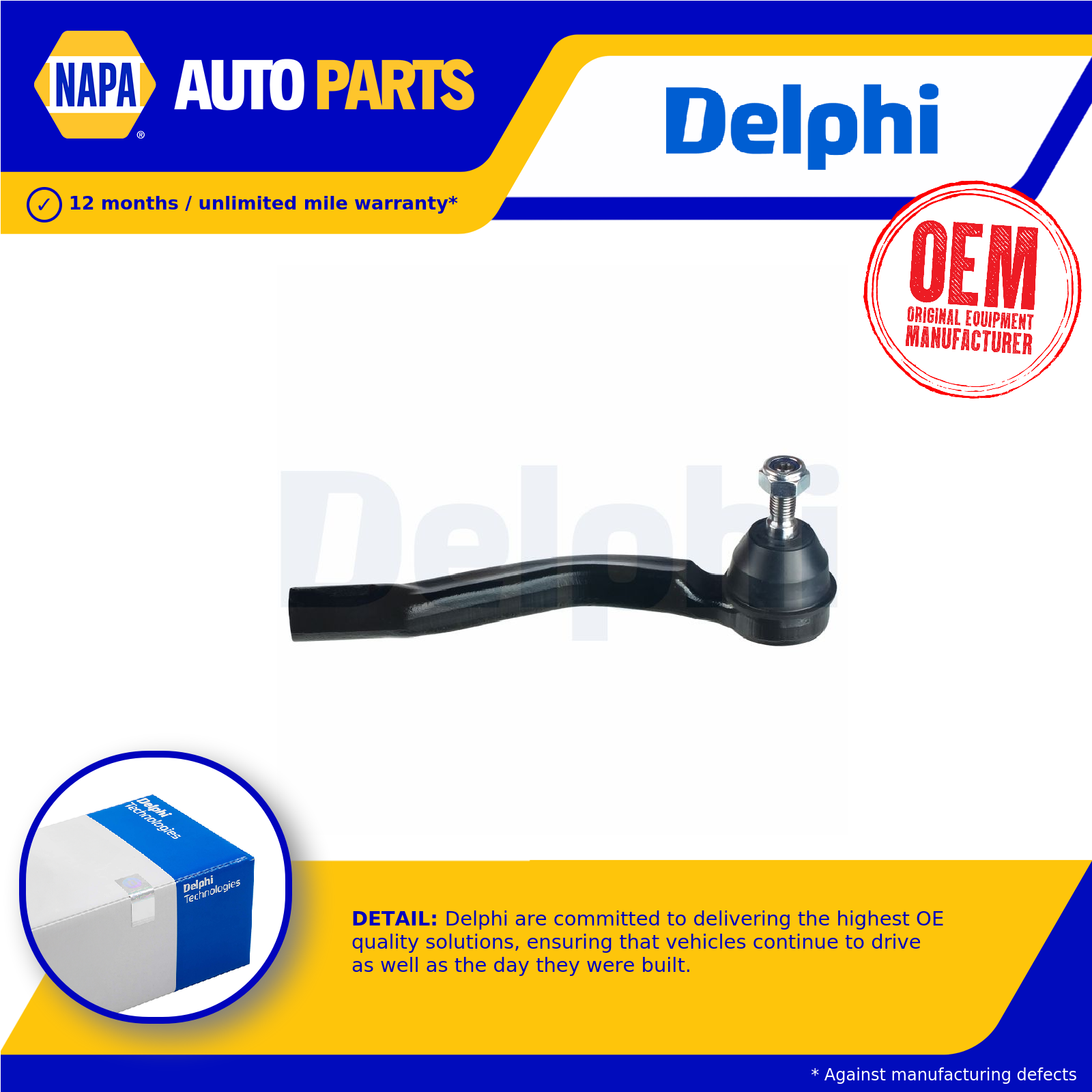 Delphi Tie / Track Rod End TA2914 [PM1760534]