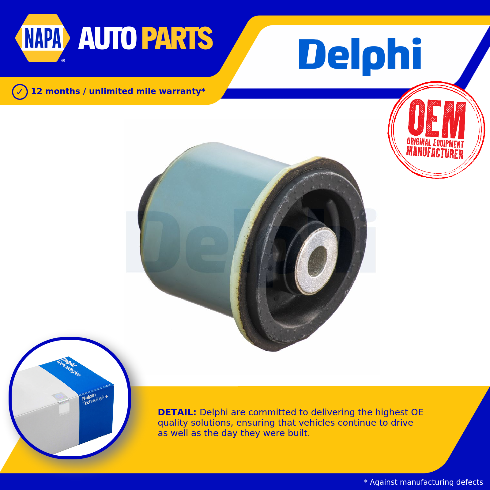 Delphi Axle Beam Mount Rear TD1931W [PM1934527]