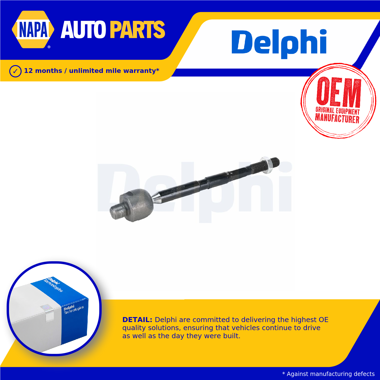 Delphi Inner Rack End TA3714 [PM2455596]