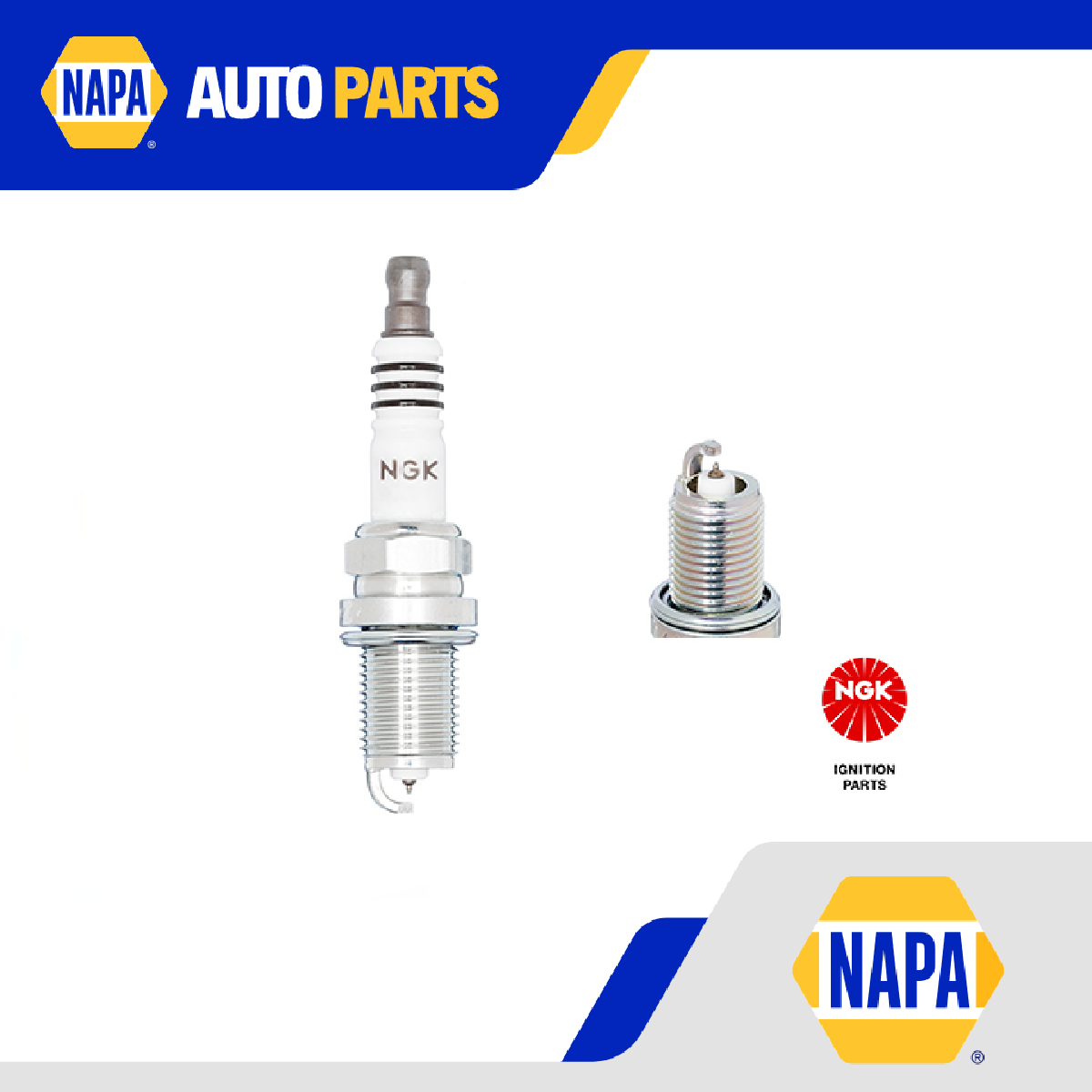 NGK Spark Plugs Set 4x 3764 [PM179140]