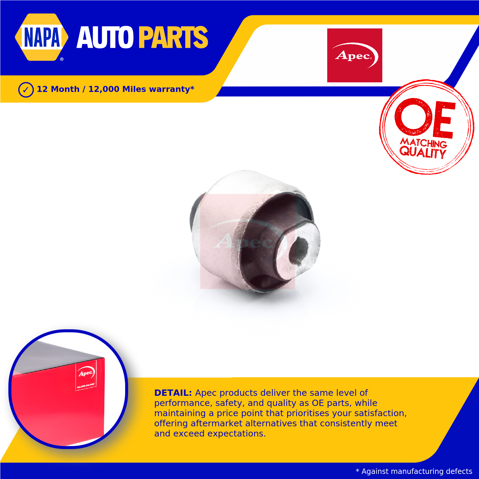 Apec Wishbone / Control / Trailing Arm Bush AST8487 [PM2650309]