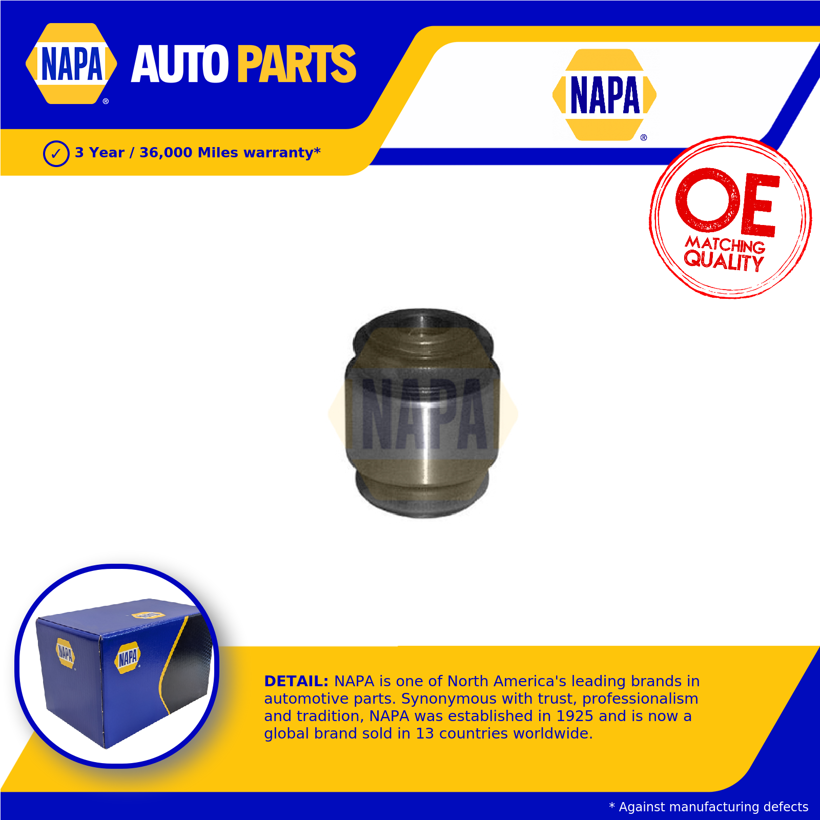 NAPA Wishbone / Control / Trailing Arm Bush Rear Left or Right NST8491 [PM2676574]