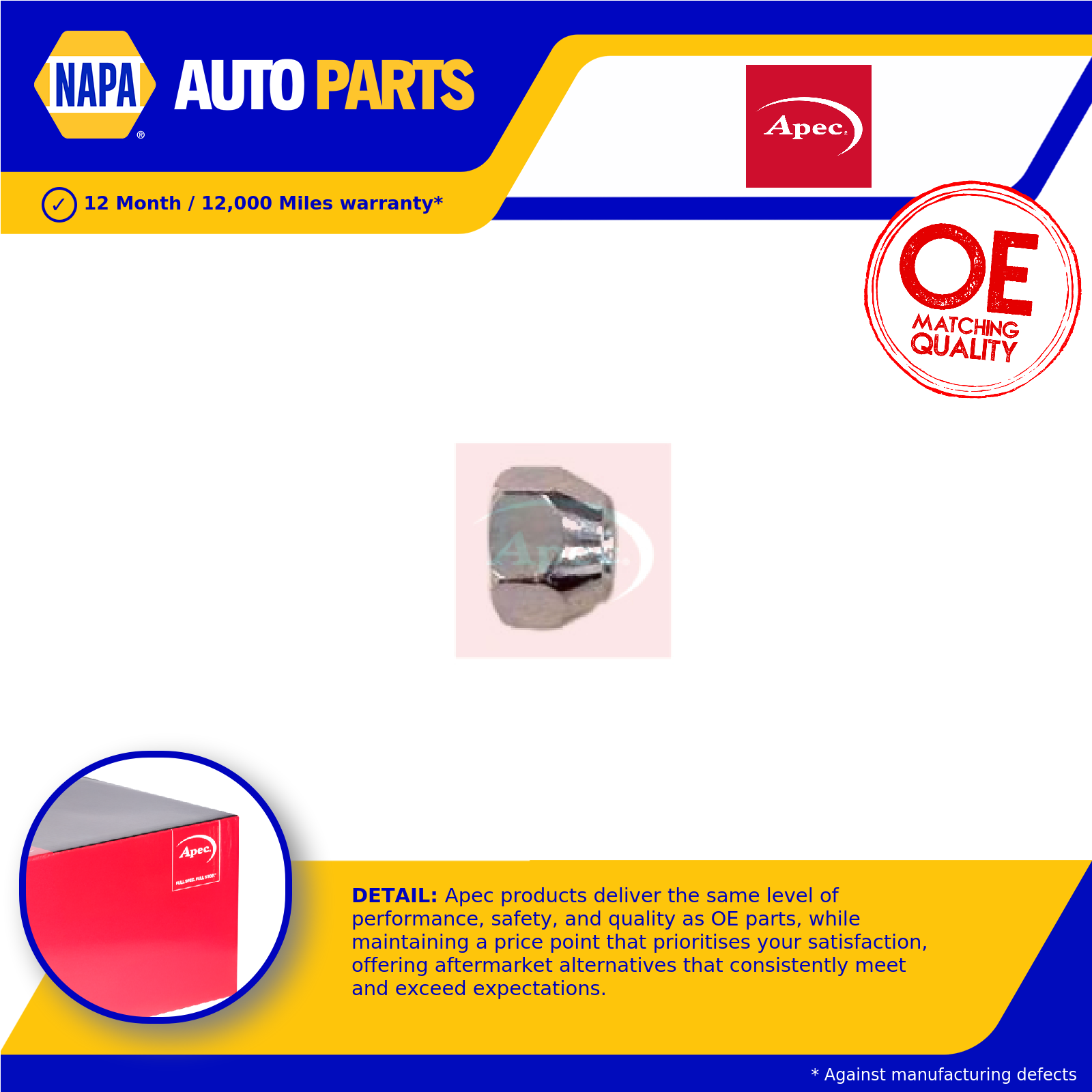 Apec Wheel Bolt / Stud / Nut AWN0002 [PM2550946]