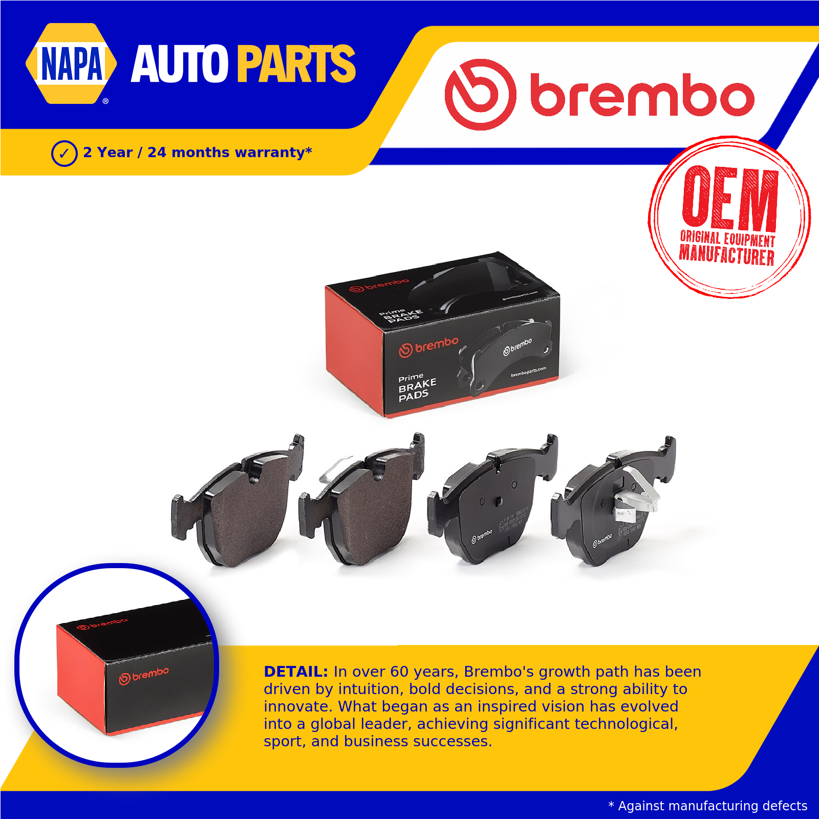 Brembo Brake Pads Set P06118 [PM2391363]